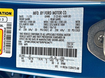 2025 Ford Bronco Sport Outer Banks