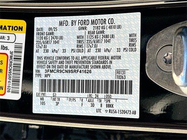 2025 Ford Bronco Sport Outer Banks