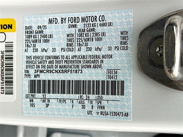 2025 Ford Bronco Sport Outer Banks