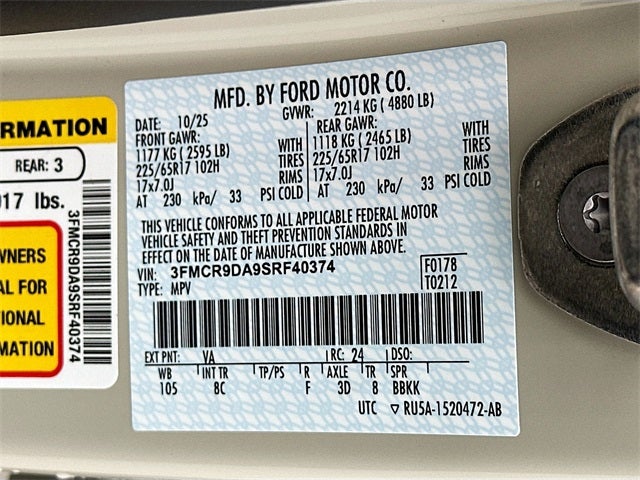 2025 Ford Bronco Sport Badlands