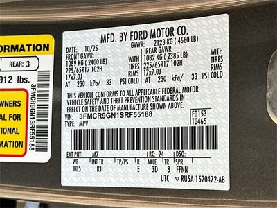 2025 Ford Bronco Sport Heritage