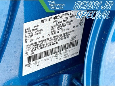 2025 Ford Mustang Mach-E Premium EXTENDED BATTERY