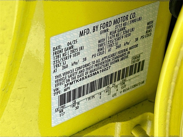 2025 Ford Mustang Mach-E GT