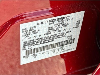 2026 Ford Maverick XLT