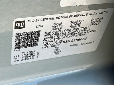 2024 Chevrolet Silverado 1500 LT Trail Boss 3.0 DIESEL