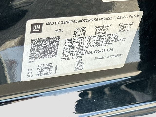 2020 GMC Sierra 1500 Denali 5.3 V-8