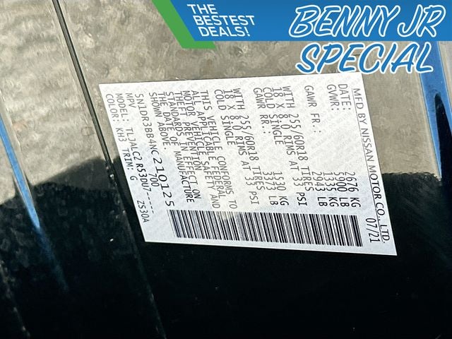 2022 Nissan Pathfinder SV V6