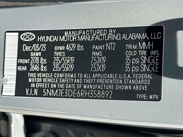 2024 Hyundai Tucson Limited