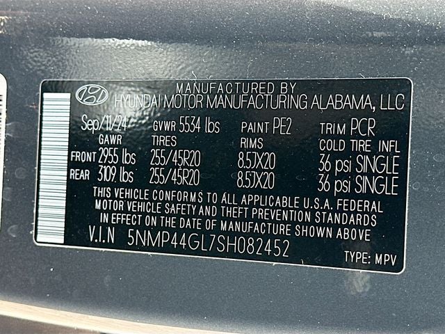 2025 Hyundai Santa Fe Limited