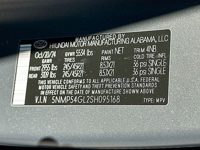 2025 Hyundai Santa Fe Calligraphy