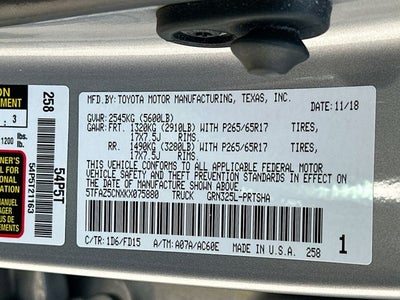 2019 Toyota Tacoma TRD Sport V6