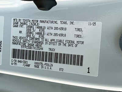 2026 Toyota Tundra Hybrid TRD Pro