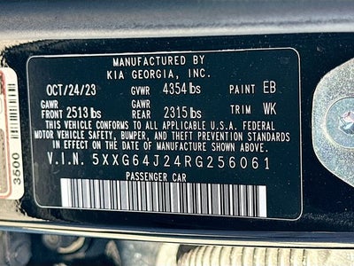 2024 Kia K5 GT-Line