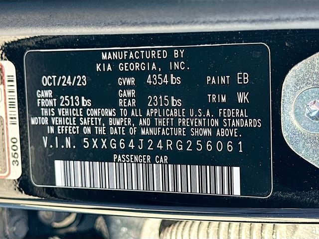 2024 Kia K5 GT-Line