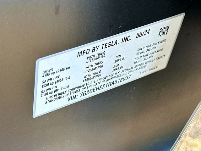 2024 Tesla Cybertruck Cyberbeast WRAPPED