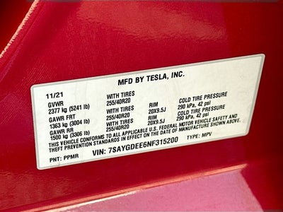 2022 Tesla Model Y Long Range