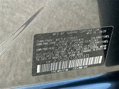 2025 Subaru Crosstrek Premium