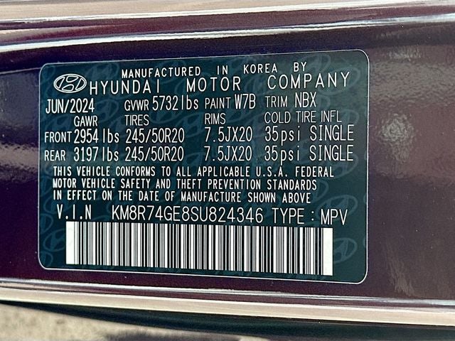 2025 Hyundai Palisade Calligraphy V-6