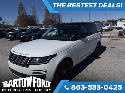 2019 Land Rover Range Rover 3.0L V6 Supercharged HSE