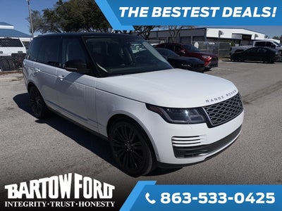 2019 Land Rover Range Rover 3.0L V6 Supercharged HSE