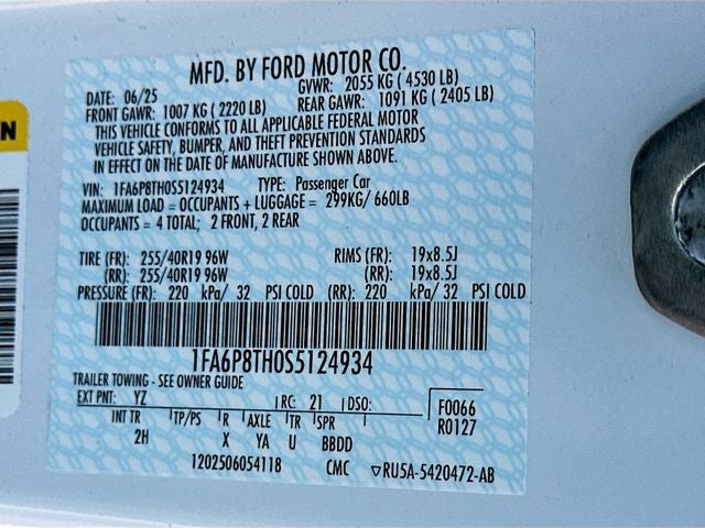 2025 Ford Mustang EcoBoost