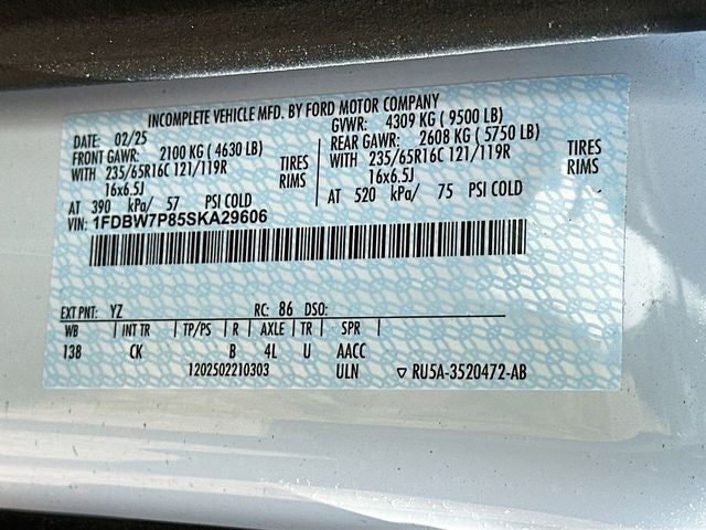 2025 Ford Transit-350 Base
