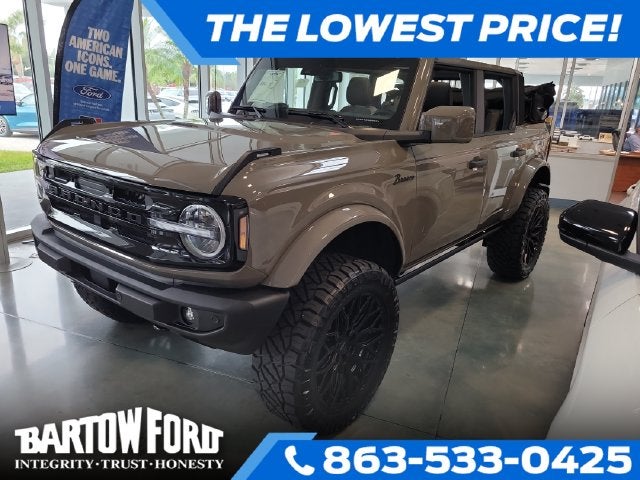 2026 Ford Bronco Outer Banks LIFTED WHEELS & TIRES W/ POWER TOP