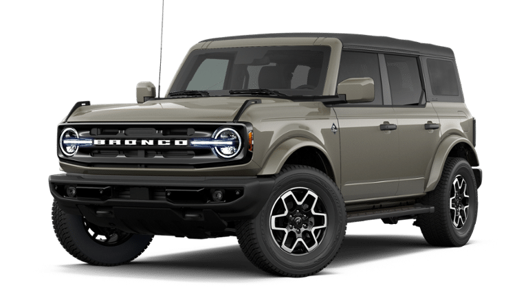 2026 Ford Bronco Outer Banks LIFTED WHEELS & TIRES W/ POWER TOP