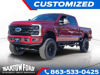 2026 Ford F-250SD Platinum 4WD CREW CAB / LIFTED WHEELS & TIRES