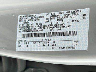 2026 Ford F-250SD Lariat 4WD CREW CAB