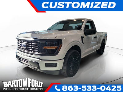 2026 Ford F-150 XL 4WD REG CAB / SUPERCHARGED LOWERED W/ WHEELS