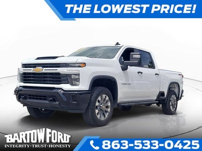 2024 Chevrolet Silverado 2500HD Custom 6.6 V-8