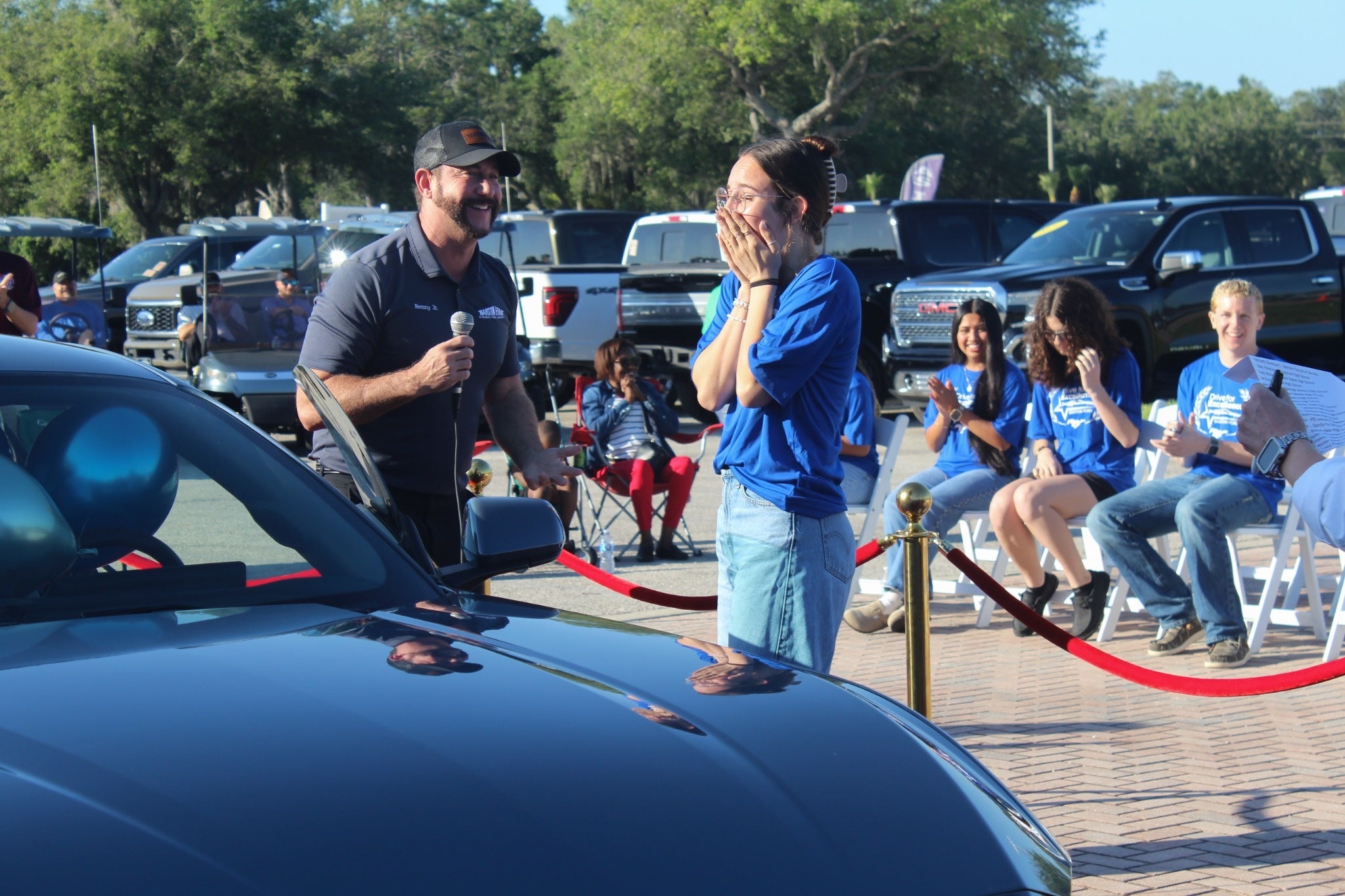 student-Alivia new car