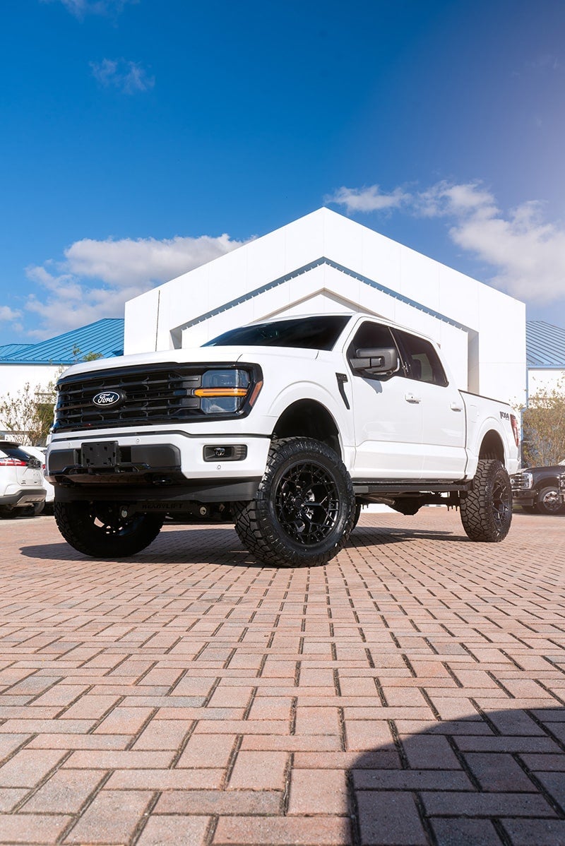 2024 Ford White F-150 Lift