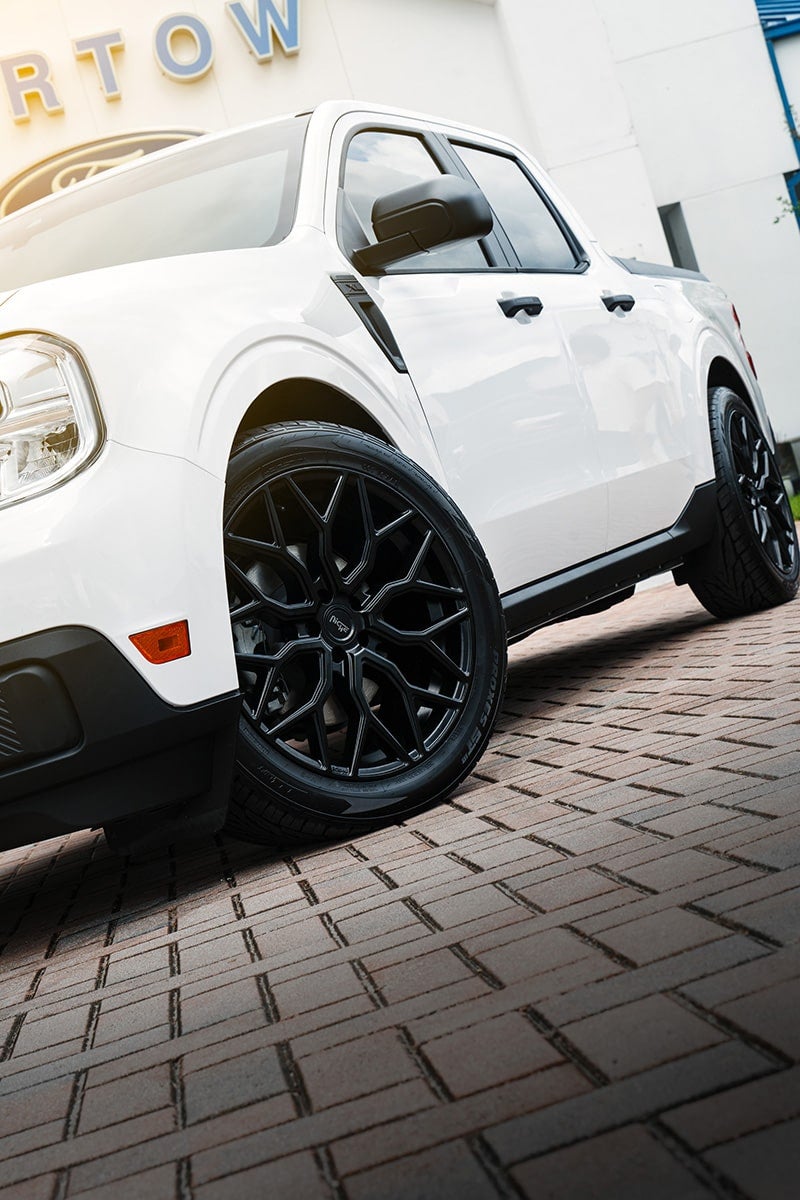 2024 Ford White Lowered Maverick