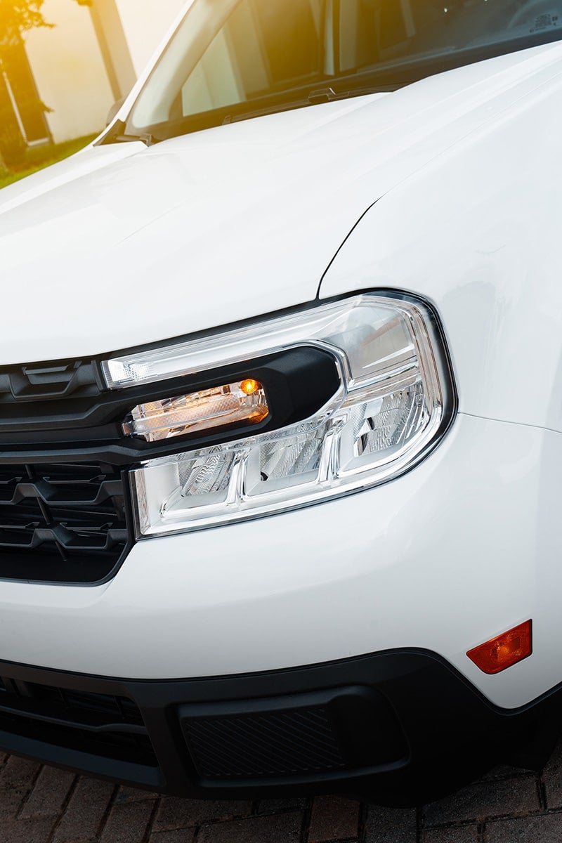 2024 Ford White Lowered Maverick