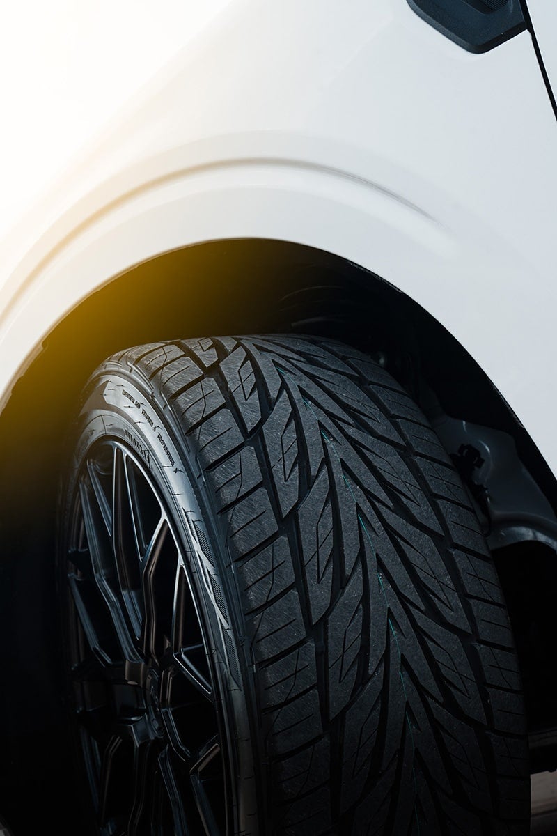 2024 Ford White Lowered Maverick