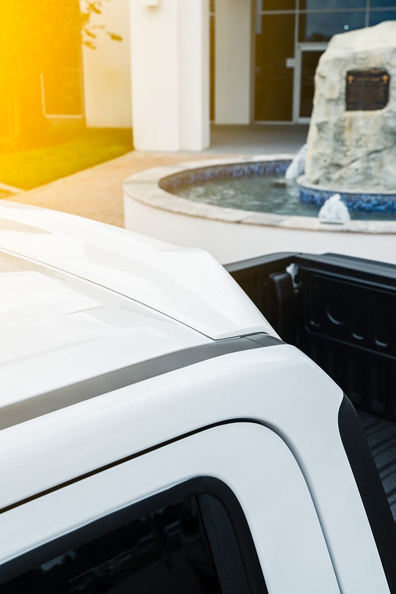 2024 Ford White Lowered Maverick