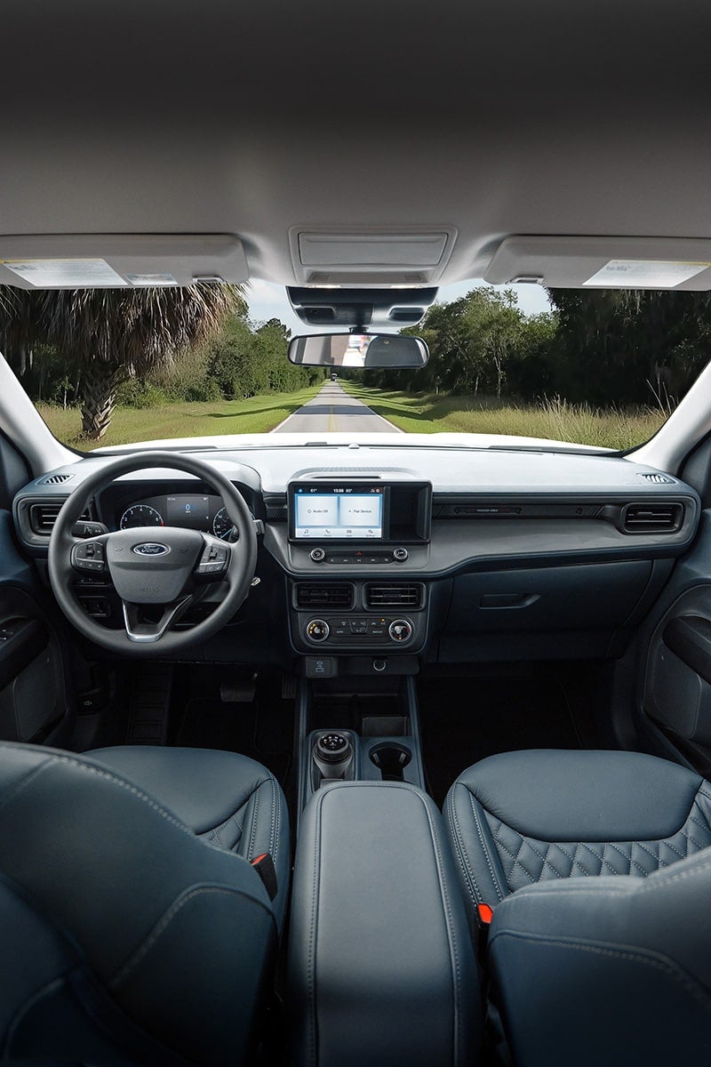 2024 Ford White Lowered Maverick